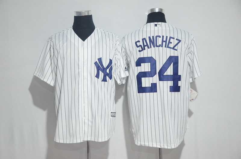 New York Yankees #24 Gary Sanchez White New Cool Base Stitched Jersey,We sell and wholesale New York Yankees #24 Gary Sanchez White New Cool Base Stitched Jersey on line form chian!